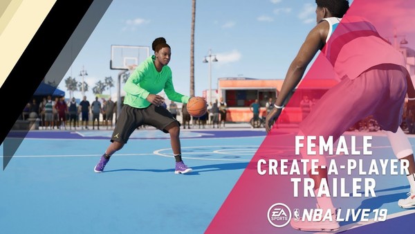 NBA LIVE 19 - Female Create-A-Player